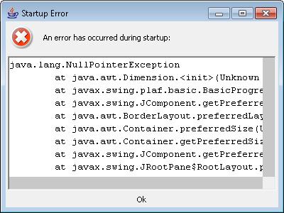 Program Error Pointing To Java Error Techyv